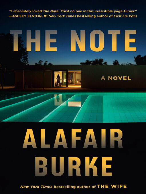 Title details for The Note by Alafair Burke - Wait list